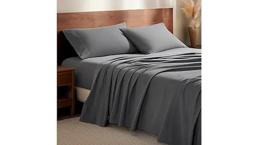 gray queen flannel sheets