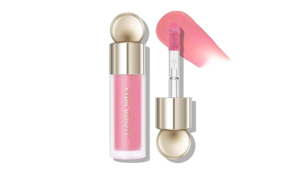 lightweight matte dewy blush