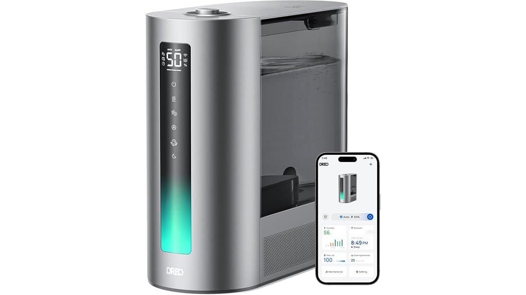 smart 6l warm cool mist