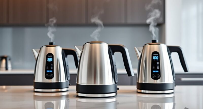 top electric kettles for precision
