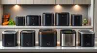 top electric kitchen compost bins