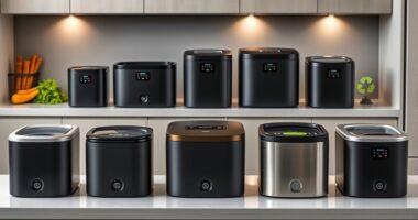 top electric kitchen compost bins