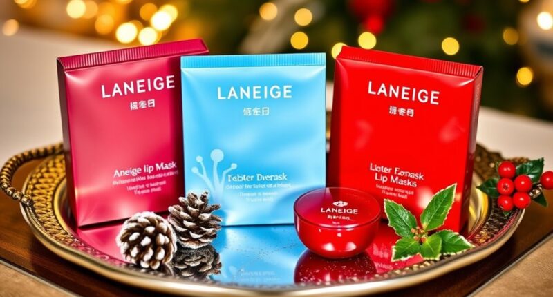 top holiday lip mask sets