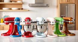 top kitchenaid mixer colors