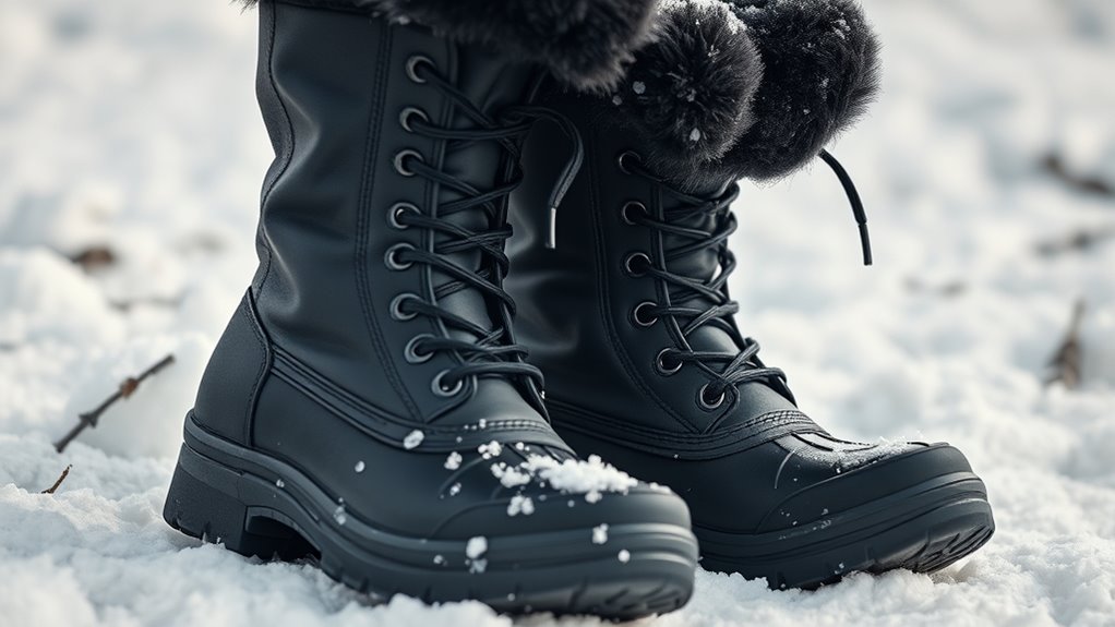 waterproof insulated supportive boots