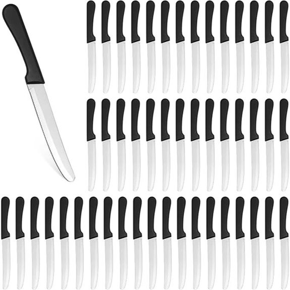 Geelin 50-Piece Serrated Steak Knives Set