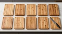 top bamboo knife boards
