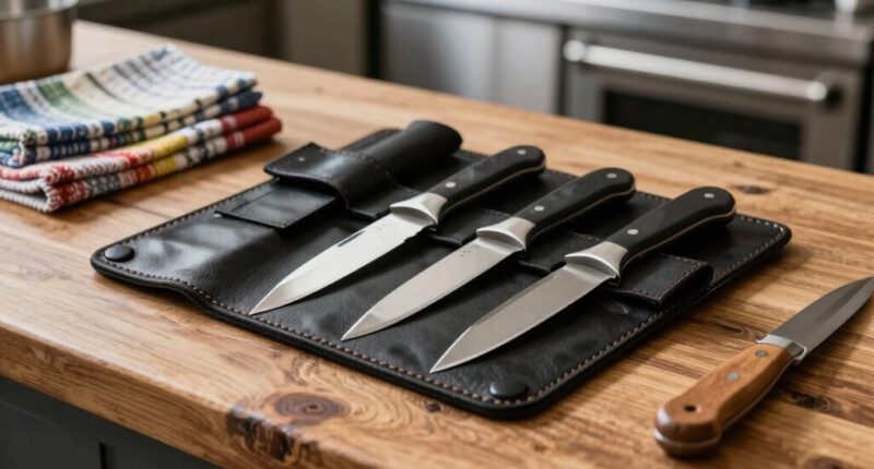 top chef knife roll choices