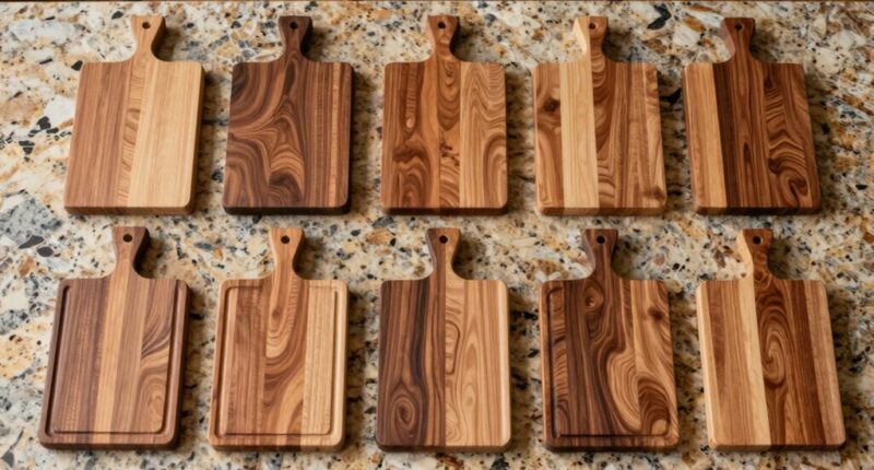 top wooden cutting boards