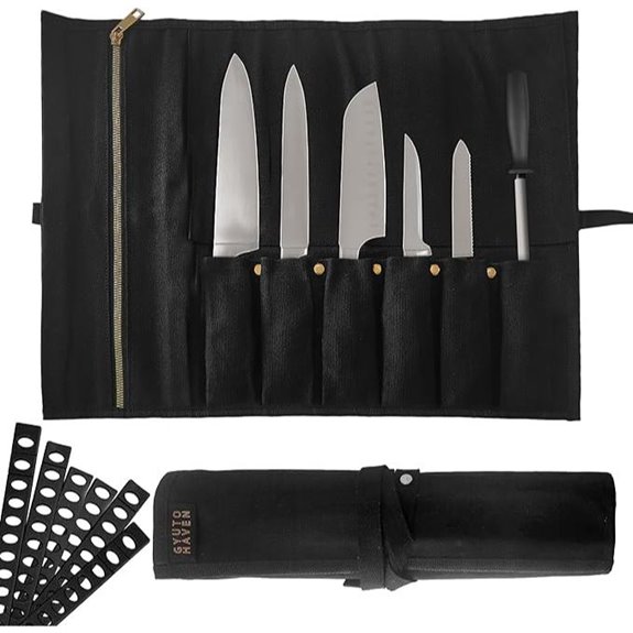 water resistant chef knife case