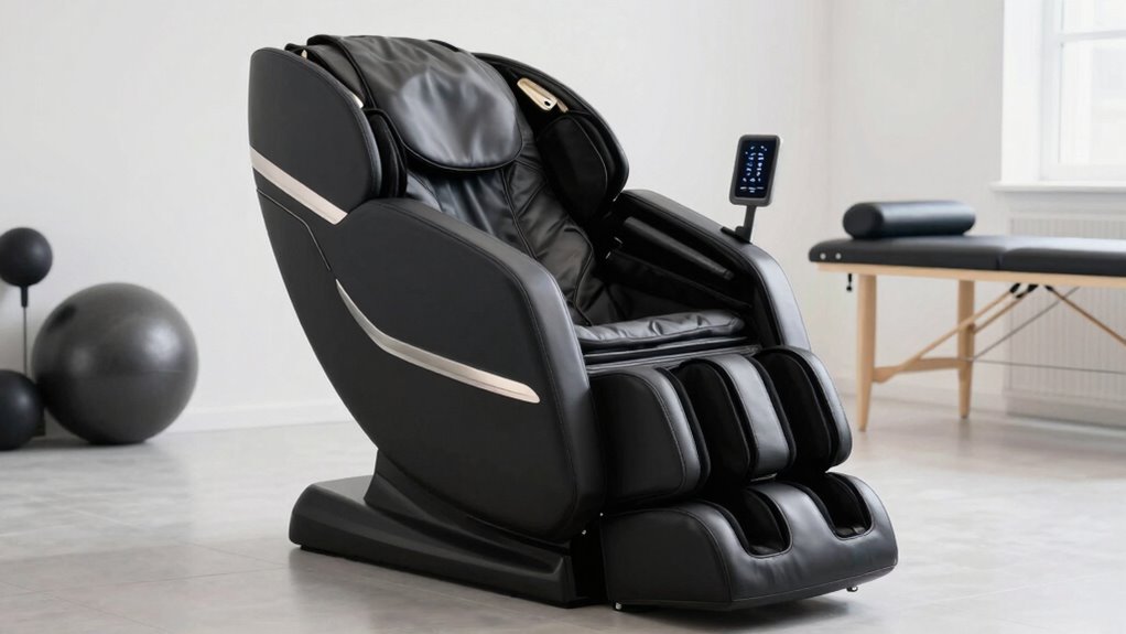 athlete focused massage chair features