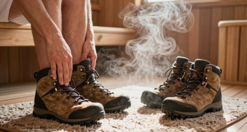 combine boots massage sauna