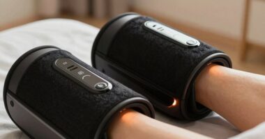 heat enhances leg massage