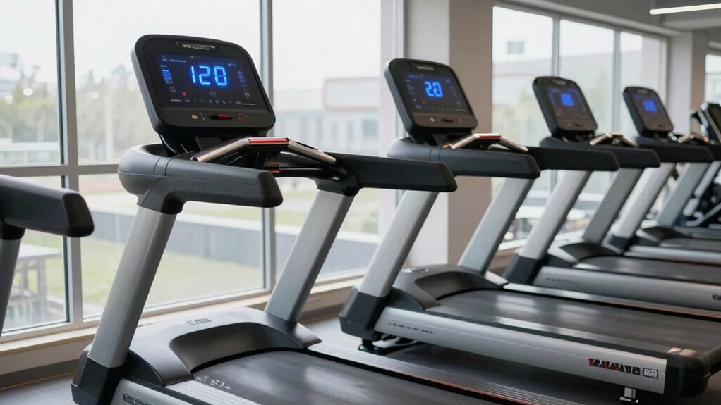 high speed treadmill features