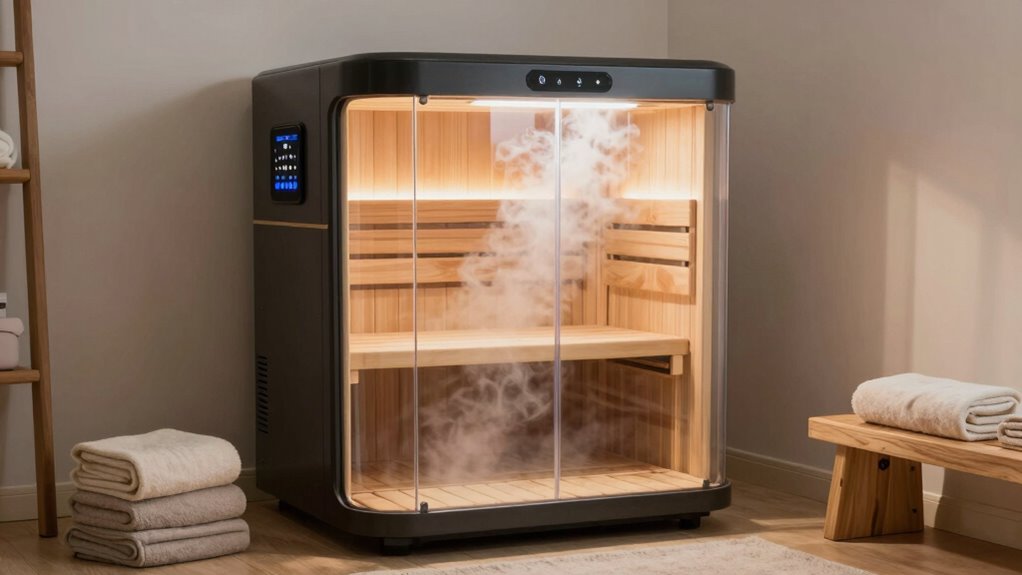 home sauna size and safety