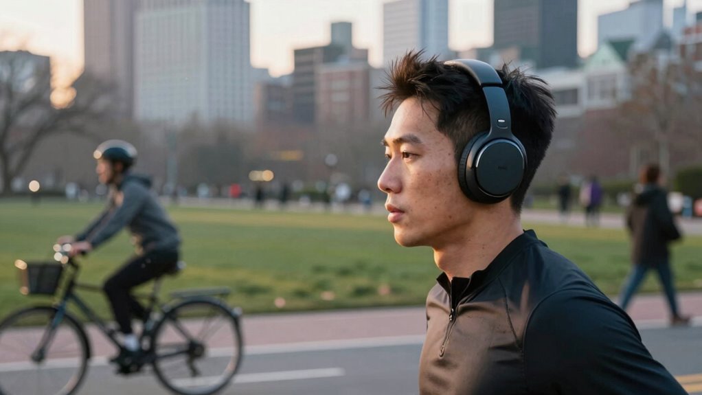 noise cancelling headphones safety