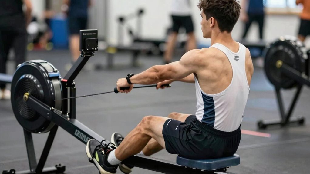 proper rowing technique coordination