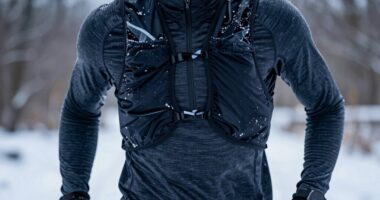 proper winter running layers
