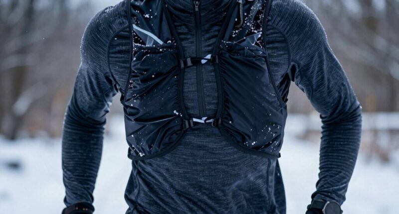 proper winter running layers