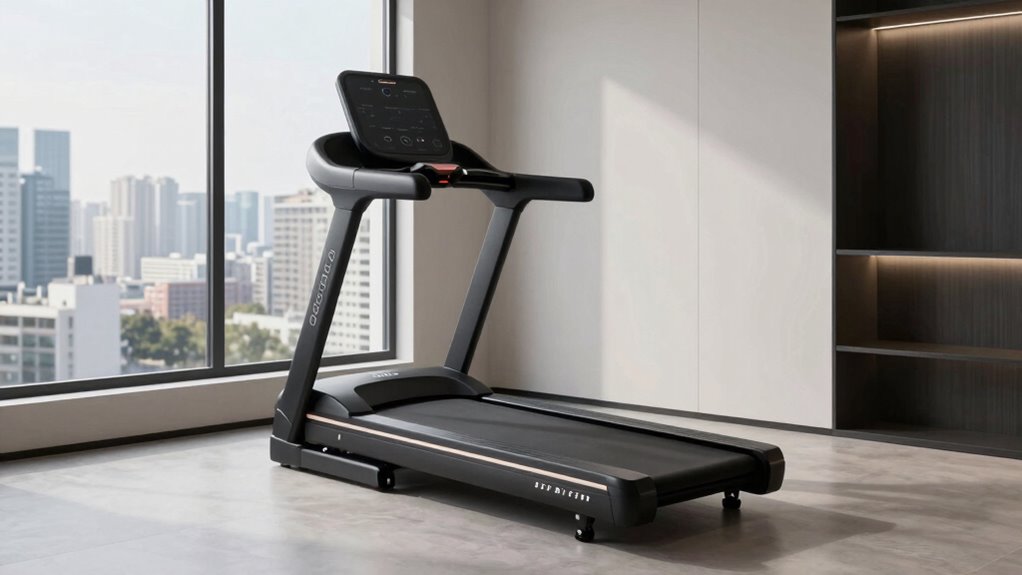 quiet space saving treadmill