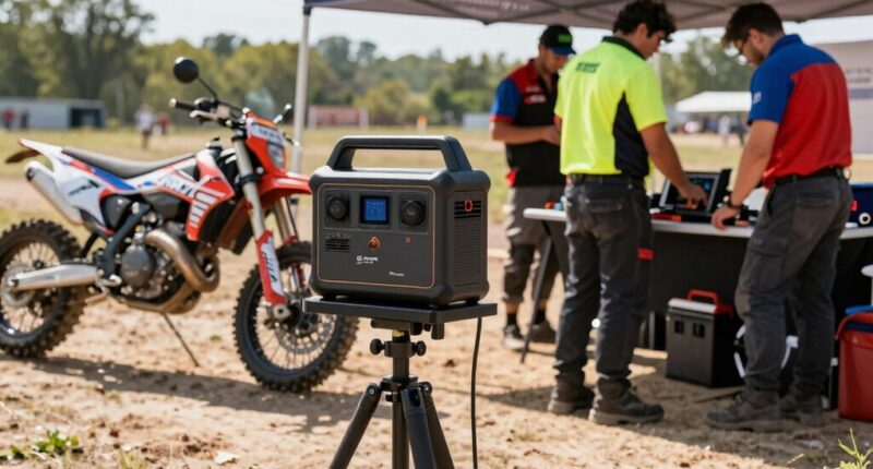 race weekend portable power