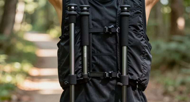 secure poles effectively during runs