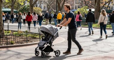 stroller safety during navigation