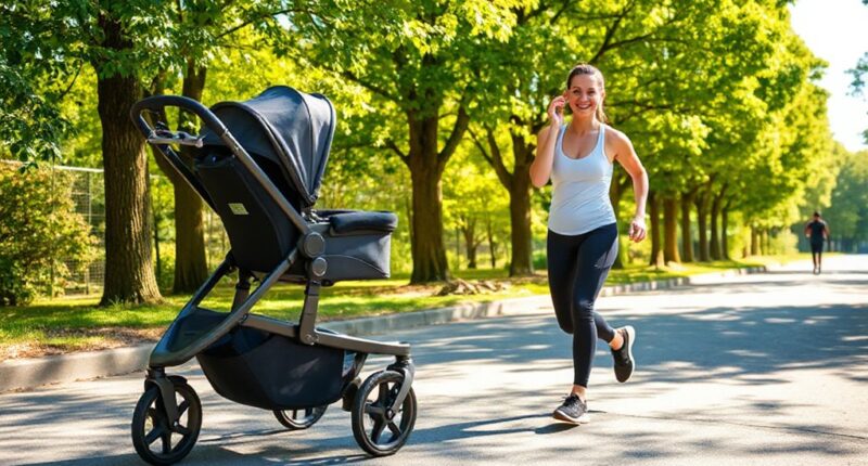 top jogging strollers with brakes