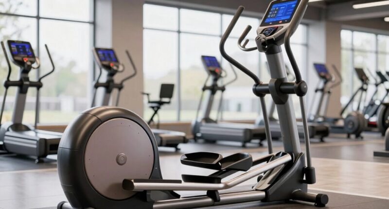 top rear drive ellipticals