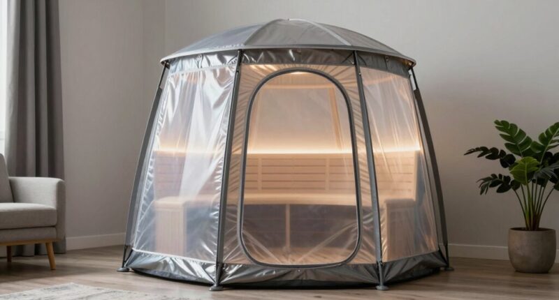 top sauna tents for apartments