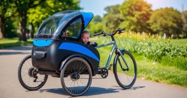 top stroller bike trailers