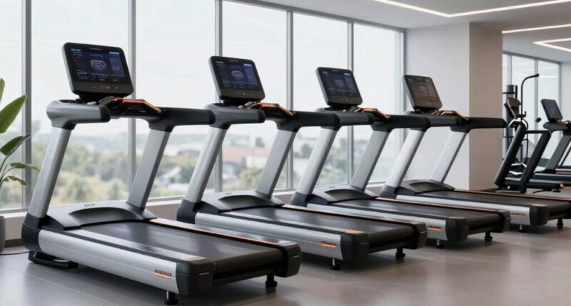 top wide belt treadmills