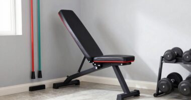 compact folding workout benches