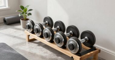 compact space saving dumbbell options