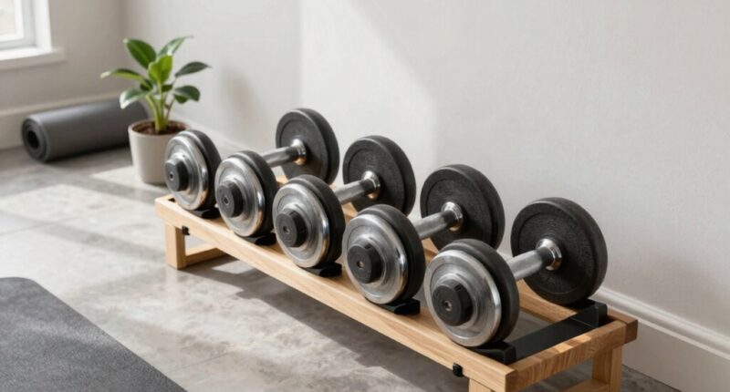 compact space saving dumbbell options