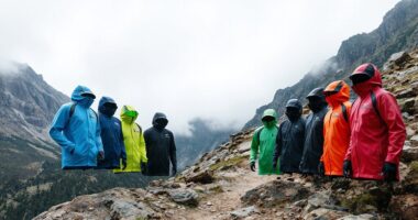 top 3 layer waterproof running shells