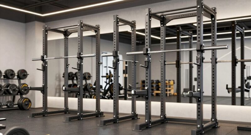 top cambered squat bars