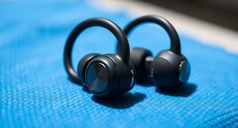 top ear hook running earbuds