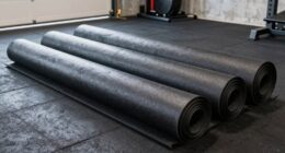 top garage rubber flooring