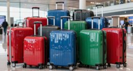 top hard shell luggage sets