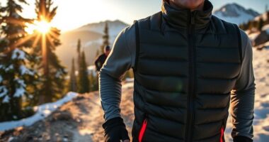 top heated running vests