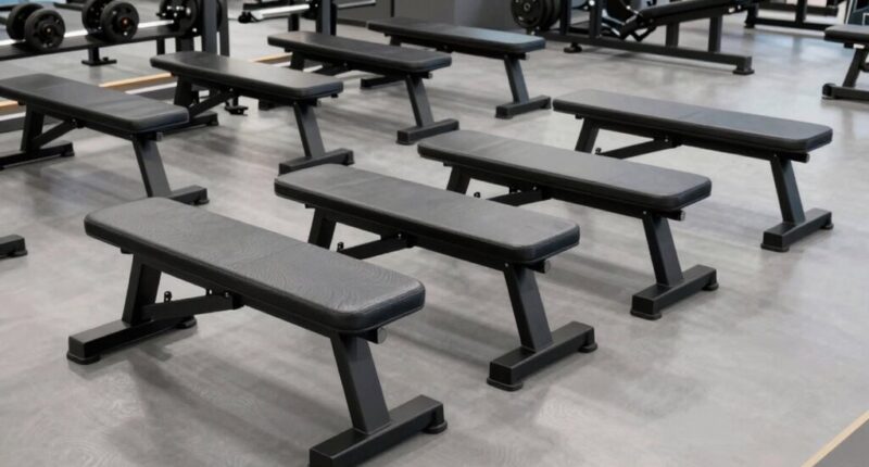 top heavy duty flat benches