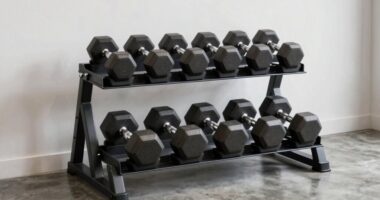 top hex dumbbell sets