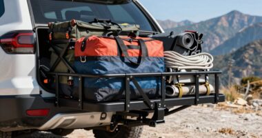 top hitch cargo baskets