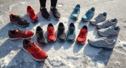 top icy winter running shoes