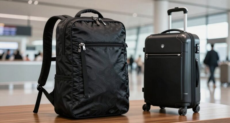 top luxury race weekend backpacks