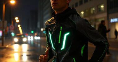 top night running jackets