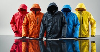 top rain shell jackets
