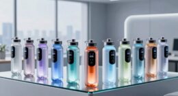 top self cleaning water bottles