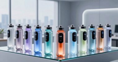top self cleaning water bottles